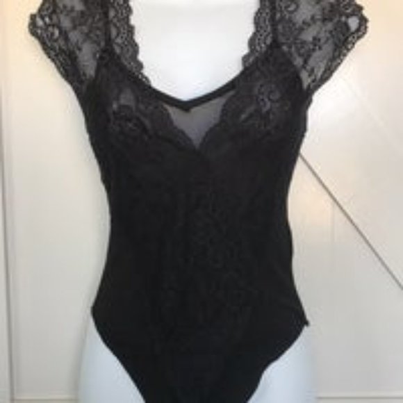 black bodysuit style D - Picture 2 of 3